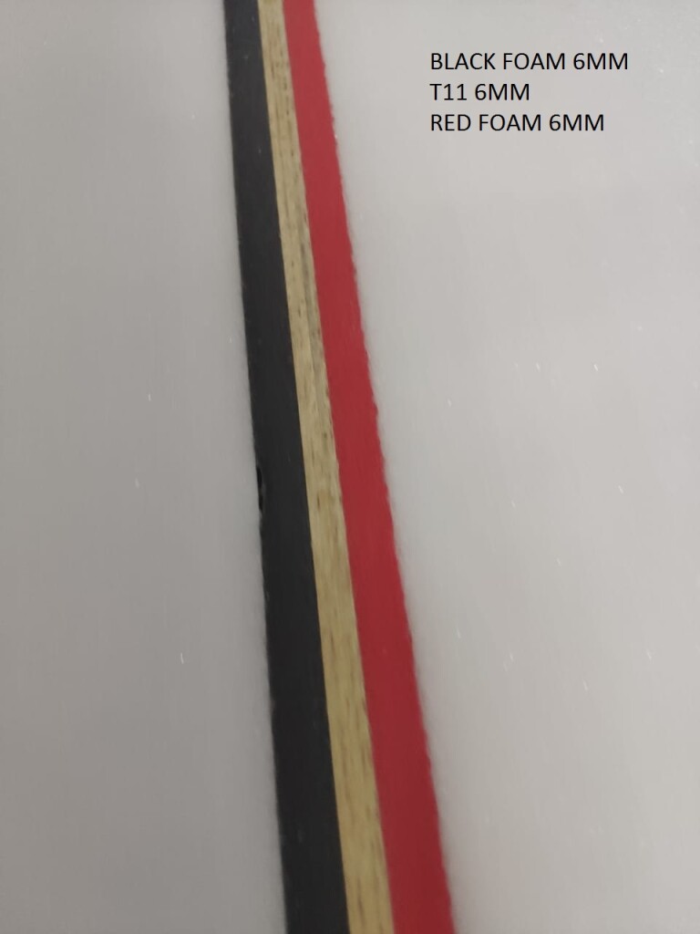 surfboard blanks stringer foam black and red